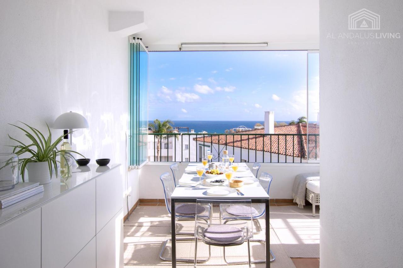 Scandinavian Style Apartment With Amazing Sea Views And South West Facing Sunny Terrace In Miraflores Walking Distance To The Beach! Málaga Extérieur photo