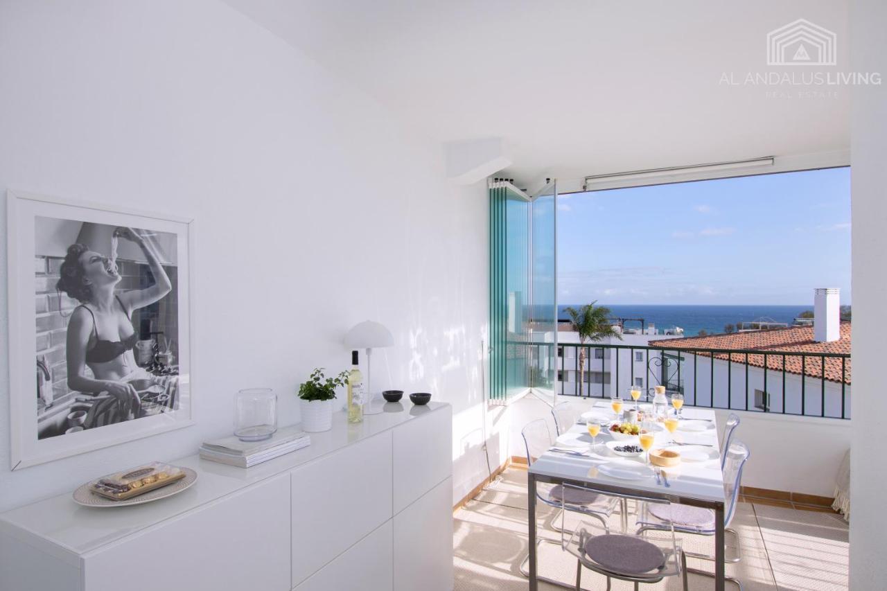 Scandinavian Style Apartment With Amazing Sea Views And South West Facing Sunny Terrace In Miraflores Walking Distance To The Beach! Málaga Extérieur photo