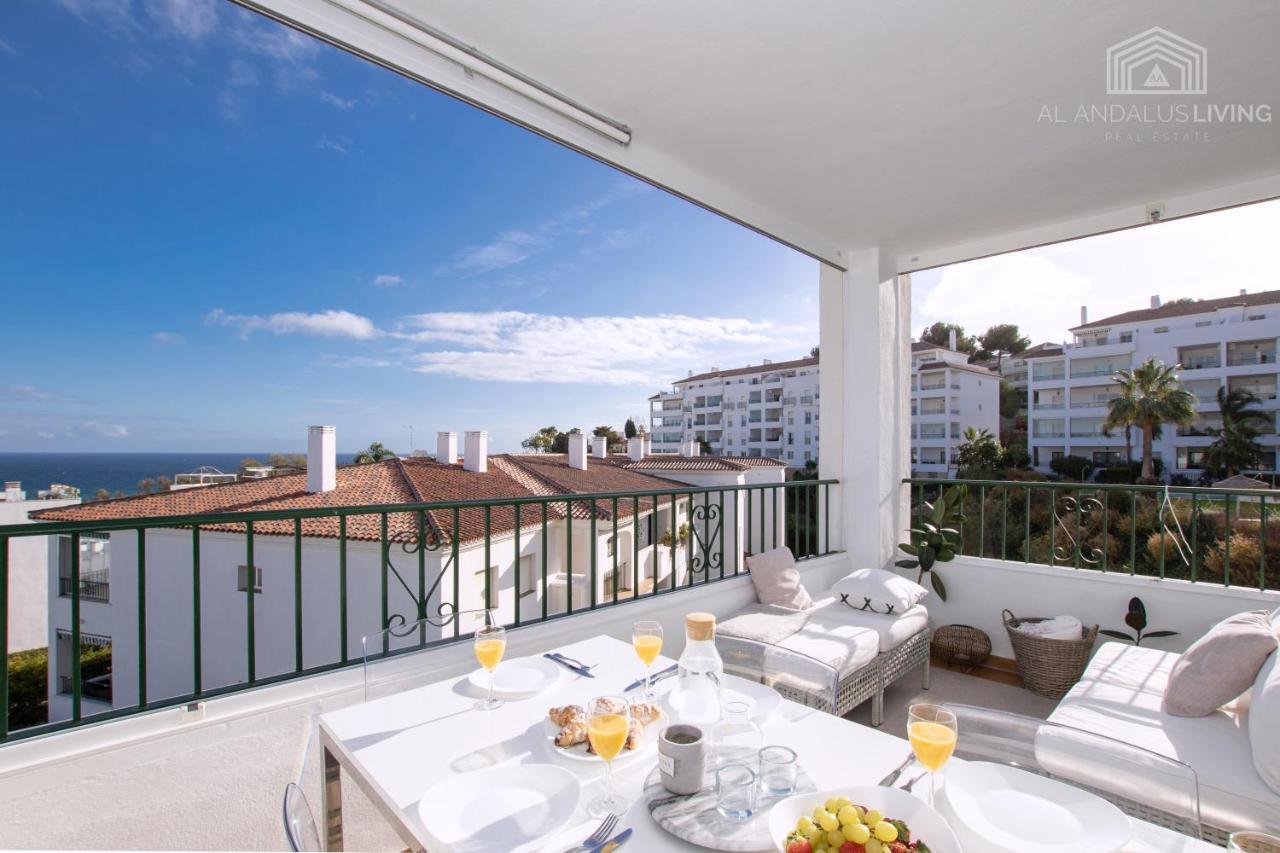 Scandinavian Style Apartment With Amazing Sea Views And South West Facing Sunny Terrace In Miraflores Walking Distance To The Beach! Málaga Extérieur photo